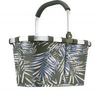 Reisenthel 'Carrybag' Einkaufskorb mit Alurahmen jungle trail green