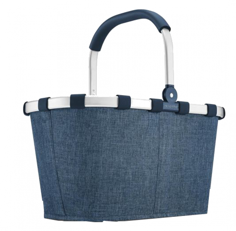Reisenthel 'Carrybag' Einkaufskorb mit Alurahmen twist blue