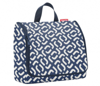Reisenthel 'toiletbag XL' Reisekosmetik mit Spiegel signature navy