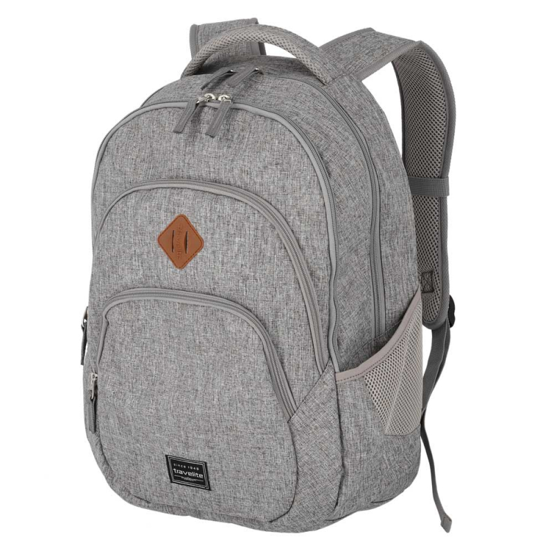 Travelite 'Basics' Rucksack Melange 22l hellgrau