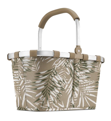 Reisenthel 'Carrybag' Einkaufskorb mit Alurahmen jungle sand