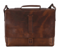 Joop 'Loreto' Kreon BriefBag MHF mit Laptopfach echt Rindleder dark brown
