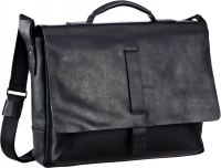 Joop 'Loreto' Kreon BriefBag MHF mit Laptopfach echt Rindleder black