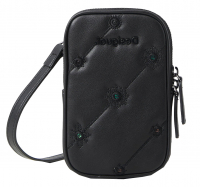 Desigual 'Mone Ojo DE Tigre PU Dafne' Geldbörse/Handytasche black