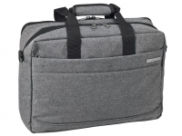 D&N Businesstasche mit Laptopfach Polyester grau