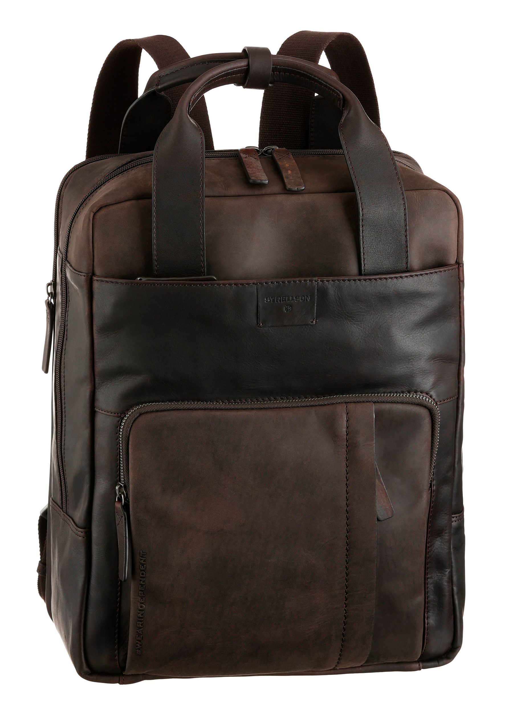 Strellson 'Brick Lane' josh backpack dunkel Braun