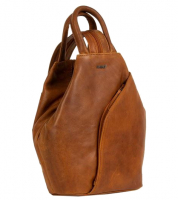 Justified Bags 'Nynke' Rucksack echt Rindleder cognac