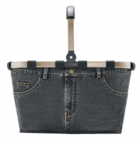 Reisenthel  'carrybag frame jeans' Einkaufskorb mit Alurahmen dark grey