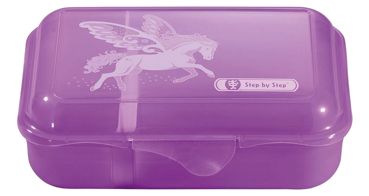 Step by Step 'Dreamy Pegasus' Lunchbox mit herausnehmbarer Trennwand 0,9l