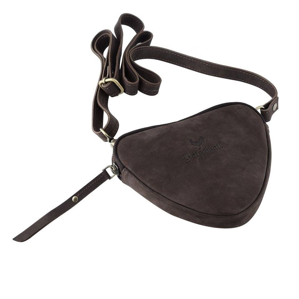 Ratschkatl Herzal Tasche  echt Leder braun