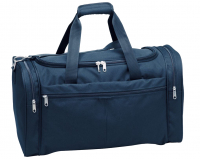 D+N Reisetasche mit 2 RV-Seitentaschen 1kg 47l 600HD-Polyester blau