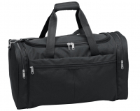 D+N Reisetasche mit 2 RV-Seitentaschen 1kg 47l 600HD-Polyester schwarz