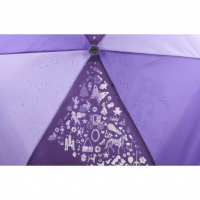 Step by Step & doppler 'Purple' Regenschirm mit Magic Rain Effect purple 