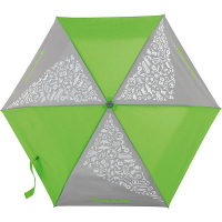 Step by Step & doppler 'Neon Green' Regenschirm mit Neon Fabric & refelektierenden Print neon green