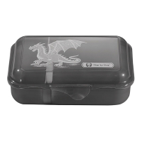 Step by Step 'Dragon Drako' Lunchbox mit herausnehmbarer Trennwand 0,9l