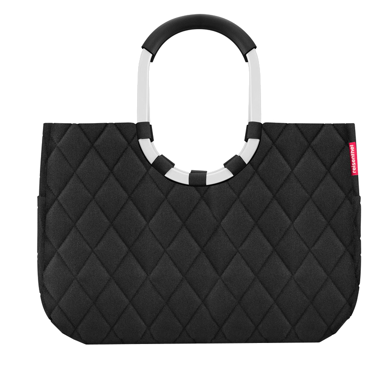 Reisenthel 'loopshopper' Shopper mit Alugriffen rhombus black