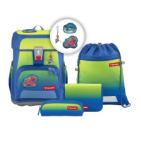 Step by Step 'Red Octopus' Cloud Ocean Schulrucksack-Set 5tlg. 990g 19,0l