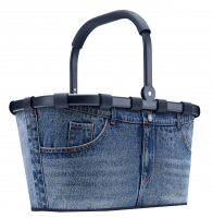 Reisenthel  'carrybag frame jeans' Einkaufskorb mit Alurahmen classic blue