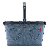 Reisenthel  'carrybag frame jeans' Einkaufskorb mit Alurahmen classic blue