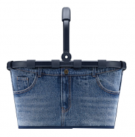 Reisenthel  'carrybag frame jeans' Einkaufskorb mit Alurahmen classic blue