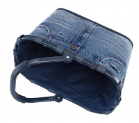 Reisenthel  'carrybag frame jeans' Einkaufskorb mit Alurahmen classic blue