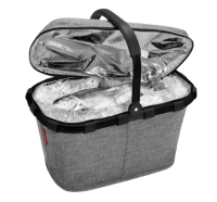 Reisenthel 'carrybag iso ' Einkaufskorb mit Alurahmen twist silver