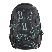 Coocazoo 'Mate' Schulrucksack 1250g 30l Reflective Graffiti