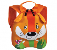  Best Way Kinderrucksack mit 3D Effekt 4l orange