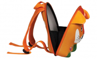  Best Way Kinderrucksack mit 3D Effekt 4l orange