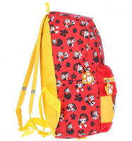 Fabrizio 'Paw Patrol' Rucksack mit Vortasche Plüsch 8l rot