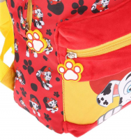 Fabrizio 'Paw Patrol' Rucksack mit Vortasche Plüsch 8l rot