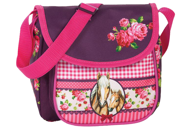 Fabrizio 'Pferd/Rose' Kindertasche 3l pink