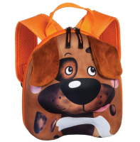  Best Way Kinderrucksack mit 3D Effekt 4l braun