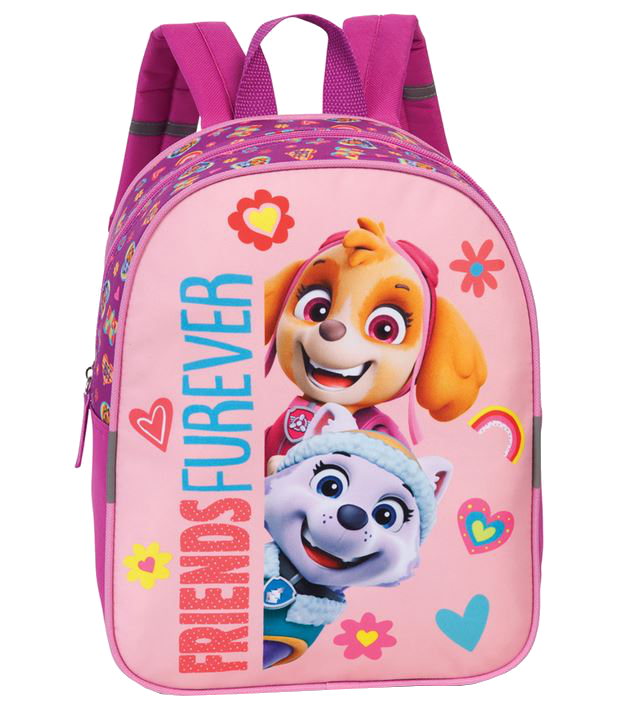 Fabrizio 'Paw Patrol' Rucksack mit Trolleyaufsteckfunktion 6l pink