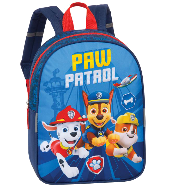 Fabrizio 'Paw Patrol' Rucksack mit Trolleyaufsteckfunktion 6l mittelblau