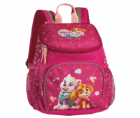 Fabrizio 'Paw Patrol' Rucksack mit Reissverschlussdeckel 8l pink