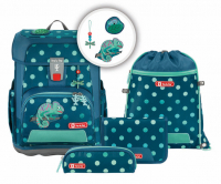 Step by Step 'Tropical Chameleon' Cloud Schulrucksackset 5tlg. 990g 19l türkis