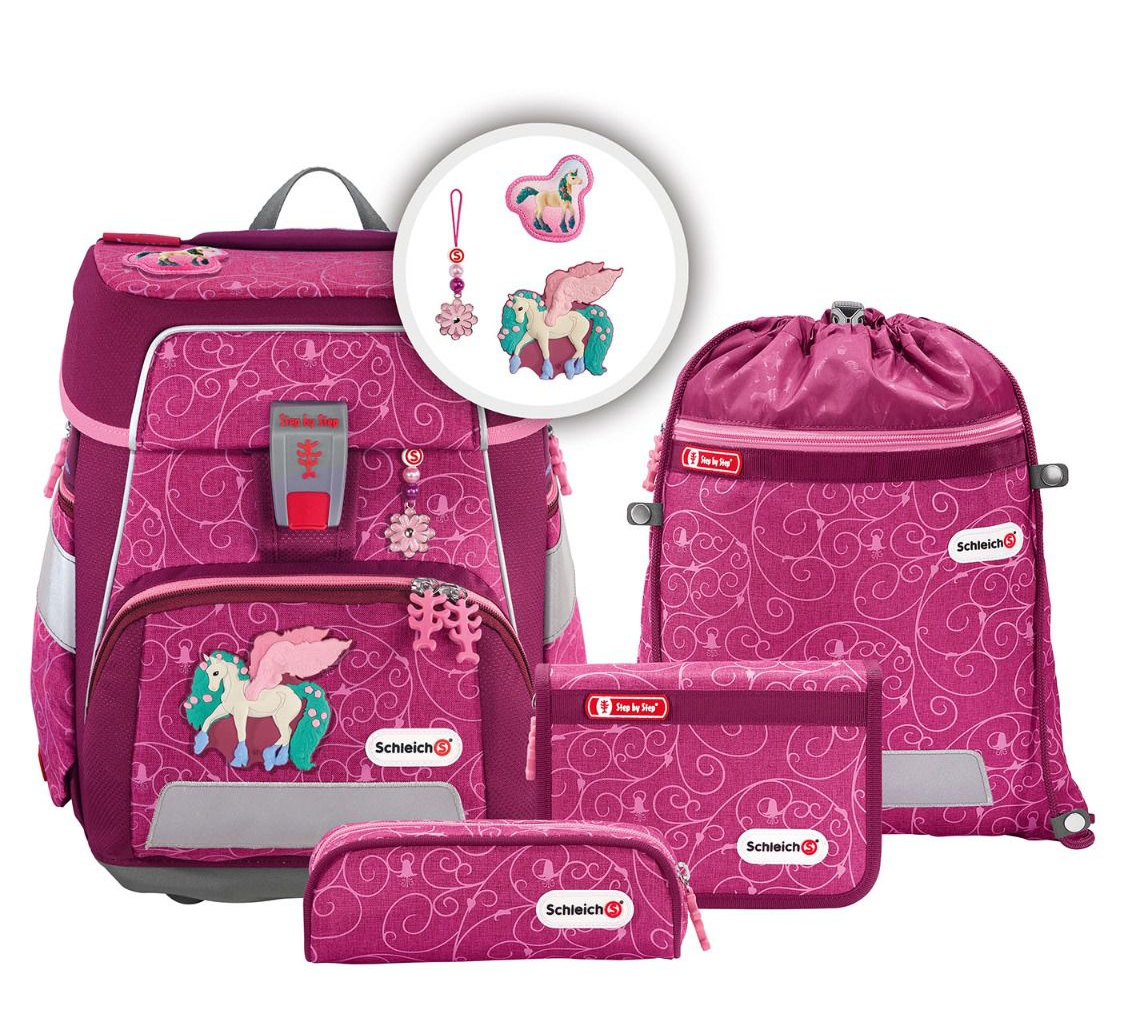 Step by Step 'Blütenpegasus' Space Schleich bayala Schulrucksack-Set 5tlg. 1250g 20l