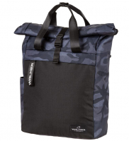 Schneiders Walker Roll Top Classic Rucksack 17-27l Blue Camouflage