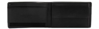 Maitre 'Abtweiler' Scheintasche klein mit RFID Schutz echt Rindleder schwarz