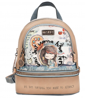 Anekke 'Mochila Sentetico' Damenrucksack klein braun