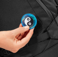 Coocazoo 'Colour UP' Sammel-Klett-Patch Yin-Yang