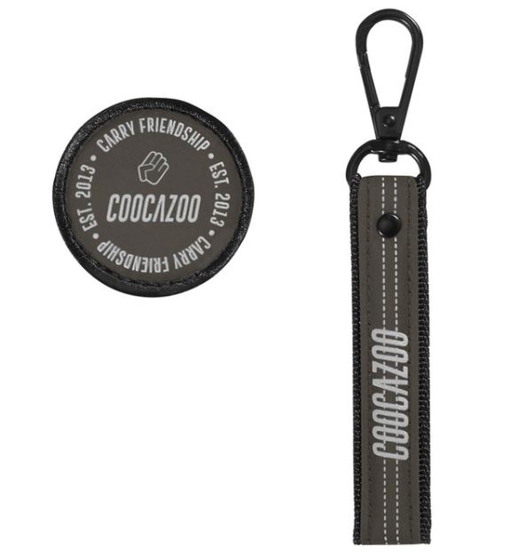 Coocazoo 'Colour UP' Sammel-Klett-Patch Reflective Silver