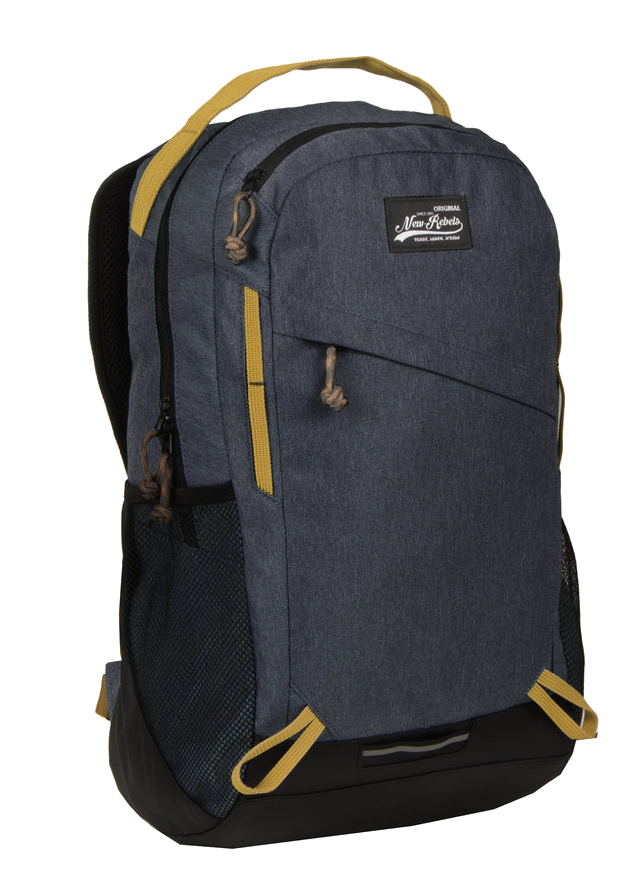 New Rebels 'Jack' Rucksack mit Brustgurt shadow blue