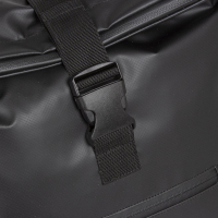 Like it a lot 'Carbon' Rucksack und Fahrradtasche aus Planenmaterial 30x12x43 cm schwarz