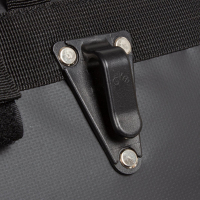 Like it a lot 'Carbon' Rucksack und Fahrradtasche aus Planenmaterial 30x12x43 cm schwarz