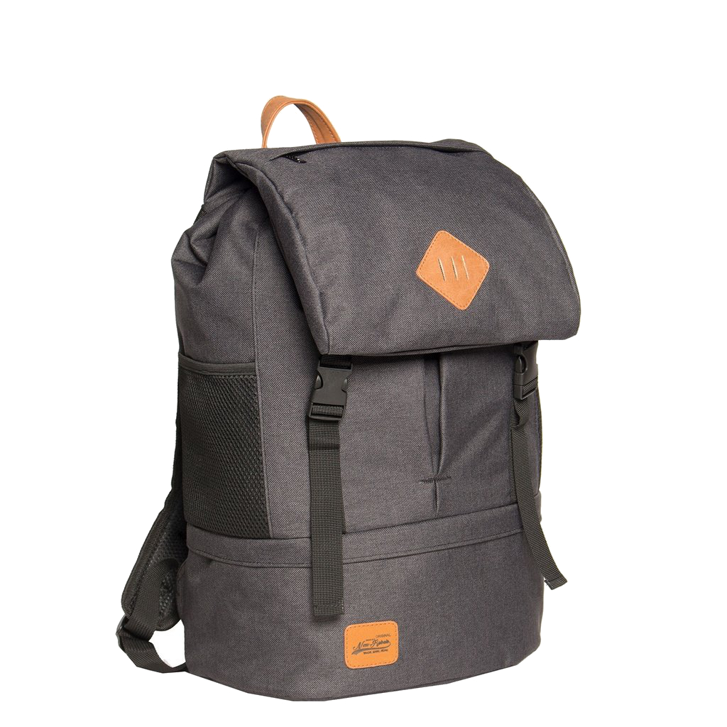 New-Rebels 'Heaven' Rucksack mit Schuhfach 25l black