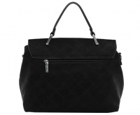 Tamaris 'Anastasia Soft' Handtasche mit Überschlag mittel black
