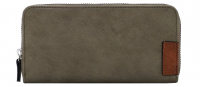 Tamaris 'Gritt' Langbörse mit RV khaki/cognac