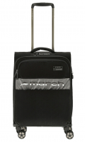 March 'Mosaic' 4-Rad Trolley 55cm 2,20kg 34/44l erweiterbar recyceltes Polyester schwarz